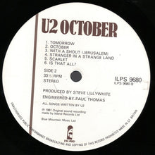 Load image into Gallery viewer, U2 – October