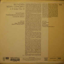 Load image into Gallery viewer, Beethoven* – Violin Concerto