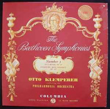 Load image into Gallery viewer, Beethoven* - Otto Klemperer Conducting The Philharmonia Orchestra – The Beethoven Symphonies: Number 5 In C Minor Op. 67 / Overture 'King Stephen' Op. 117
