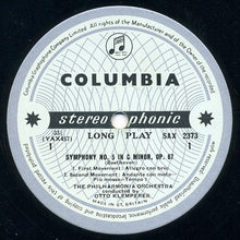 Load image into Gallery viewer, Beethoven* - Otto Klemperer Conducting The Philharmonia Orchestra – The Beethoven Symphonies: Number 5 In C Minor Op. 67 / Overture 'King Stephen' Op. 117