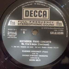 Load image into Gallery viewer, Beethoven*, Vladimir Ashkenazy, Chicago Symphony Orchestra*, Sir Georg Solti* - The Five Piano Concertos (4xLP + Box)
