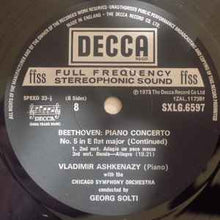 Load image into Gallery viewer, Beethoven*, Vladimir Ashkenazy, Chicago Symphony Orchestra*, Sir Georg Solti* - The Five Piano Concertos (4xLP + Box)