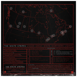 THE WHITE STRIPES - UNDER GREAT WHITE NORTHERN LIGHTS ( 12" RECORD )