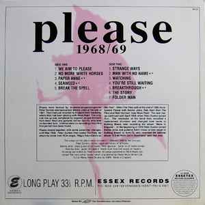 Please (4) ‎– 1968/69