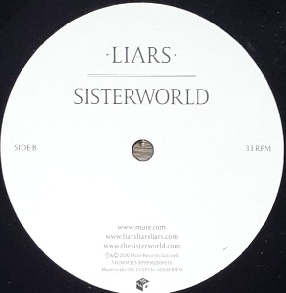 Liars ‎– Sisterworld