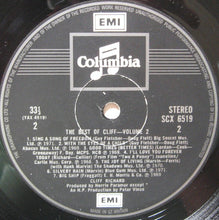 Load image into Gallery viewer, Cliff Richard – The Best Of Cliff Volume 2