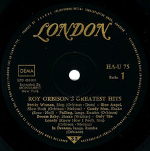 Load image into Gallery viewer, Roy Orbison – Roy Orbison's Greatest Hits (Pretty Woman U.A.)