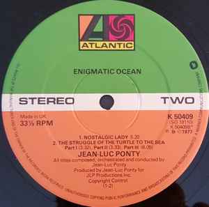 Jean-Luc Ponty - Enigmatic Ocean (LP, Album)