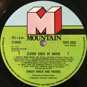 Ginger Baker & Friends - Eleven Sides Of Baker (LP, Album)