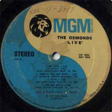 Load image into Gallery viewer, The Osmonds – Live