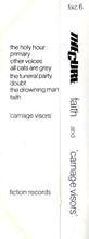 Load image into Gallery viewer, The Cure – Faith And 'Carnage Visors'