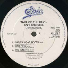 Load image into Gallery viewer, Ozzy Osbourne - Talk Of The Devil (2xLP, Album, RE)