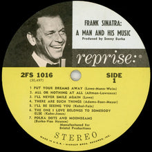 Load image into Gallery viewer, Frank Sinatra – A Man And His Music