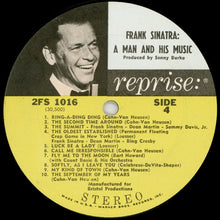 Load image into Gallery viewer, Frank Sinatra – A Man And His Music