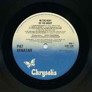 Pat Benatar - In The Heat Of The Night (LP, Album)