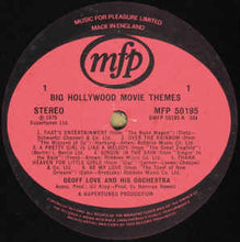 Load image into Gallery viewer, Geoff Love And His Orchestra – Big Hollywood Movie Themes
