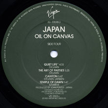 Load image into Gallery viewer, Japan - Oil On Canvas (2xLP, Album, Gat)