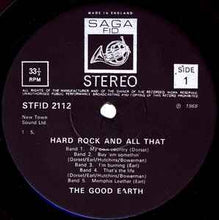 Load image into Gallery viewer, The Good Earth (2) - It's Hard Rock And All That (LP, Album)