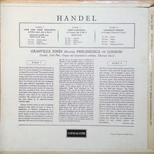 Load image into Gallery viewer, Handel* / Osian Ellis (Harp), Desmond Dupré (Lute), Granville Jones Directing Philomusica Of London – Concerto For Harp And Lute In B Flat, Op. 4 No. 6 / Concerto For Harp In F, Op. 4 No. 5 / Concerto Grosso In C (Alexander's Feast)