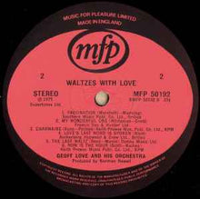Load image into Gallery viewer, Geoff Love And His Orchestra* – Waltzes With Love