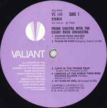 Load image into Gallery viewer, Frank Sinatra & The Count Basie Orchestra – Frank Sinatra & The Count Basie Orchestra
