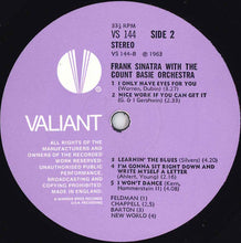 Load image into Gallery viewer, Frank Sinatra & The Count Basie Orchestra – Frank Sinatra & The Count Basie Orchestra
