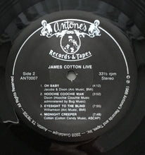 Load image into Gallery viewer, JAMES COTTON - LIVE AT ANTONE S NIGHTCLUB ( 12" RECORD )