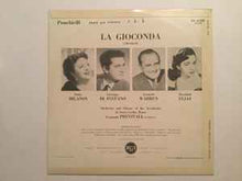 Load image into Gallery viewer, Ponchielli*, Zinka Milanov, Giuseppe di Stefano, Leonard Warren, Rosalind Elias, Fernando Previtali – La Giaconda Abridged