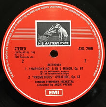 Load image into Gallery viewer, Ludwig Van Beethoven / André Previn / The London Symphony Orchestra