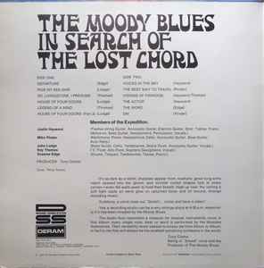 The Moody Blues - In Search Of The Lost Chord (LP, Album, RP, Gat)
