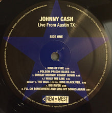 Load image into Gallery viewer, JOHNNY CASH - LIVE FROM AUSTIN TX ( 12" RECORD )