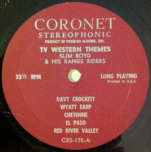 Load image into Gallery viewer, Slim Boyd & His Range Riders* – TV Western Themes