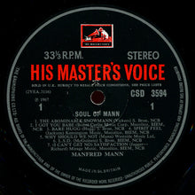 Load image into Gallery viewer, Manfred Mann - Soul Of Mann (Instrumentals) (LP, Comp)