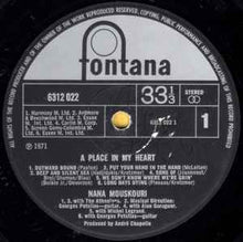 Load image into Gallery viewer, Nana Mouskouri - A Place In My Heart (LP)