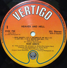 Load image into Gallery viewer, Black Sabbath – Heaven And Hell