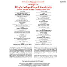 Load image into Gallery viewer, The King's College Choir* – Christmas - A Festival Of Lessons And Carols