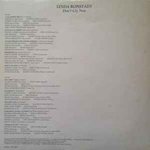 Load image into Gallery viewer, Linda Ronstadt – Don't Cry Now