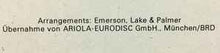 Load image into Gallery viewer, Emerson, Lake & Palmer – Emerson, Lake & Palmer