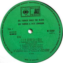 Load image into Gallery viewer, Joe Turner* & Pete Johnson – Joe Turner Sings The Blues (Volume 1)