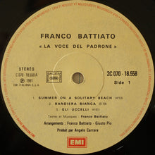 Load image into Gallery viewer, Franco Battiato – La Voce Del Padrone
