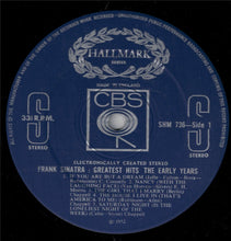 Load image into Gallery viewer, Frank Sinatra – Greatest Hits (The Early Years)