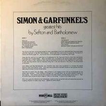 Load image into Gallery viewer, Sefton & Bartholomew – Simon & Garfunkel's Greatest Hits