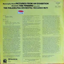 Load image into Gallery viewer, Modest Mussorgsky - Maurice Ravel / Igor Stravinsky — The Philadelphia Orchestra · Riccardo Muti