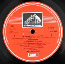 Load image into Gallery viewer, Modest Mussorgsky - Maurice Ravel / Igor Stravinsky — The Philadelphia Orchestra · Riccardo Muti