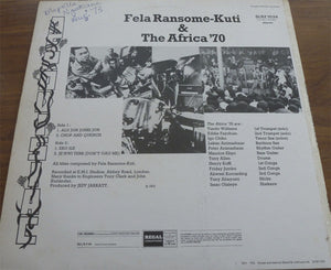 FELA KUTI - AFRODISIAC ( 12" RECORD )