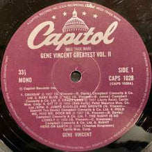 Load image into Gallery viewer, Gene Vincent – Gene Vincent Greatest Vol. II