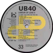 Load image into Gallery viewer, UB40 - Labour Of Love II (LP, Album)