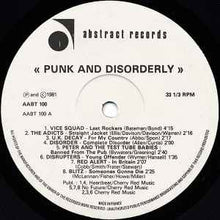 Load image into Gallery viewer, Various – Punk And Disorderly