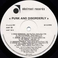 Load image into Gallery viewer, Various – Punk And Disorderly