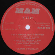 Load image into Gallery viewer, Gilbert O'Sullivan – I'm A Writer, Not A Fighter